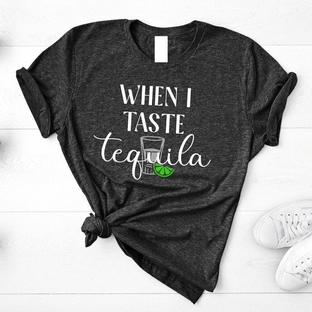 Tequila Country Music Funny Drinking Graphic Unisex T-Shirt